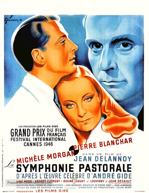 La symphonie pastorale - French Movie Poster
