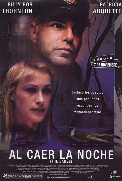 The Badge - Spanish poster