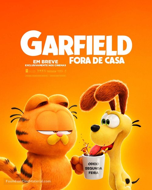The Garfield Movie - Brazilian Movie Poster