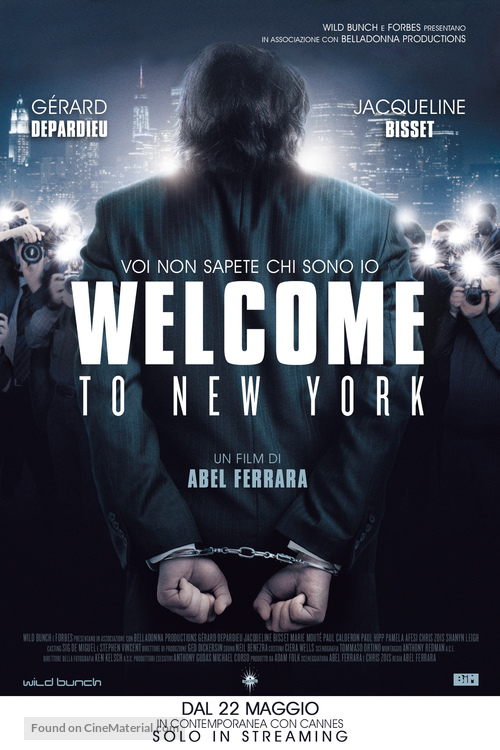 Welcome to New York - Italian Movie Poster