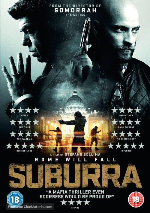 Suburra - British DVD movie cover