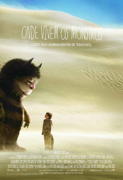 Where the Wild Things Are - Brazilian Movie Poster