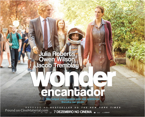 Wonder - Portuguese Movie Poster