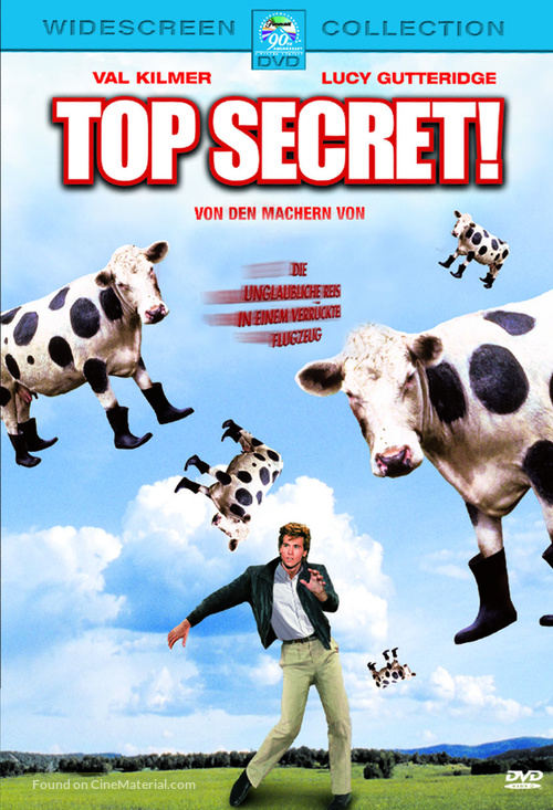 Top Secret - German DVD movie cover