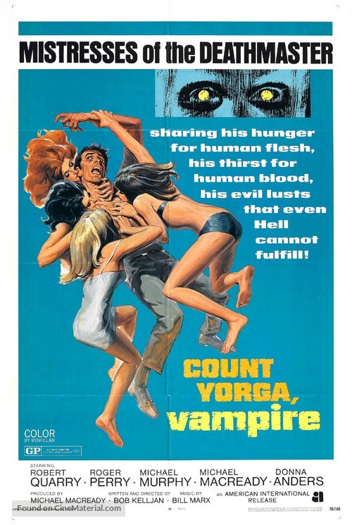 Count Yorga, Vampire - Movie Poster
