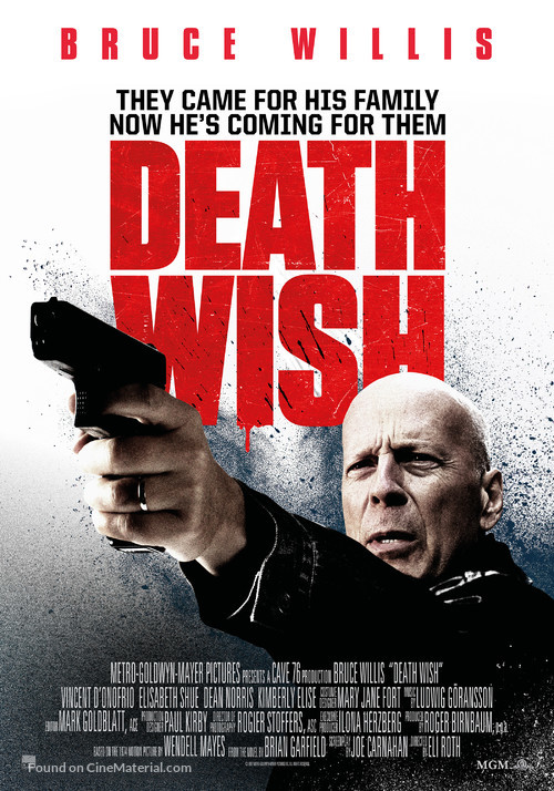 Death Wish - Dutch Movie Poster