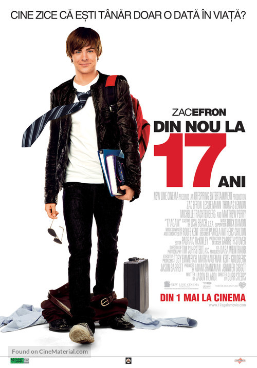 17 Again - Romanian Movie Poster