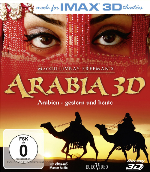 MacGillivray Freeman&#039;s Arabia - German Blu-Ray movie cover