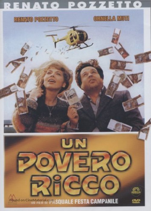 Un povero ricco - Italian DVD movie cover