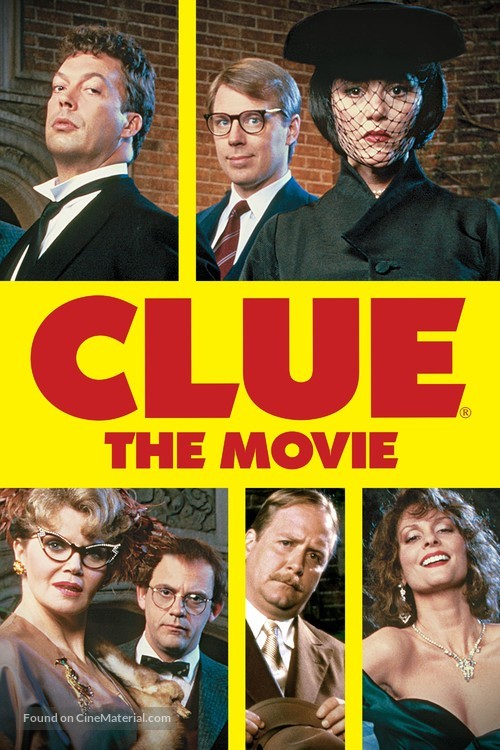 Clue - DVD movie cover