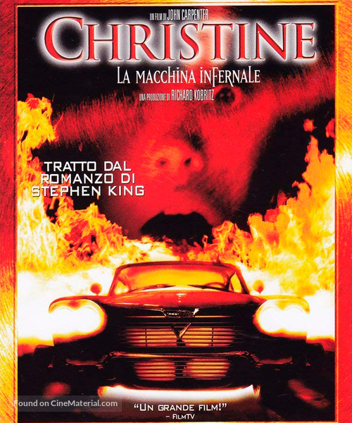 Christine - Italian Blu-Ray movie cover