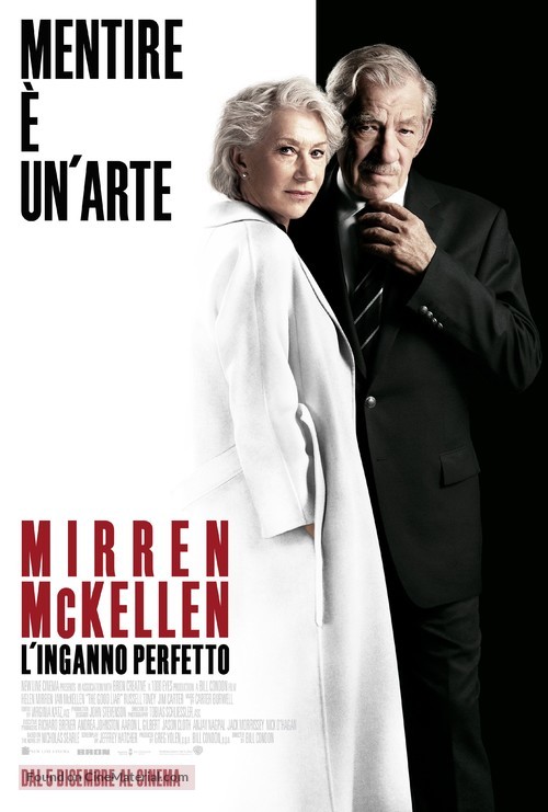 The Good Liar - Italian Movie Poster