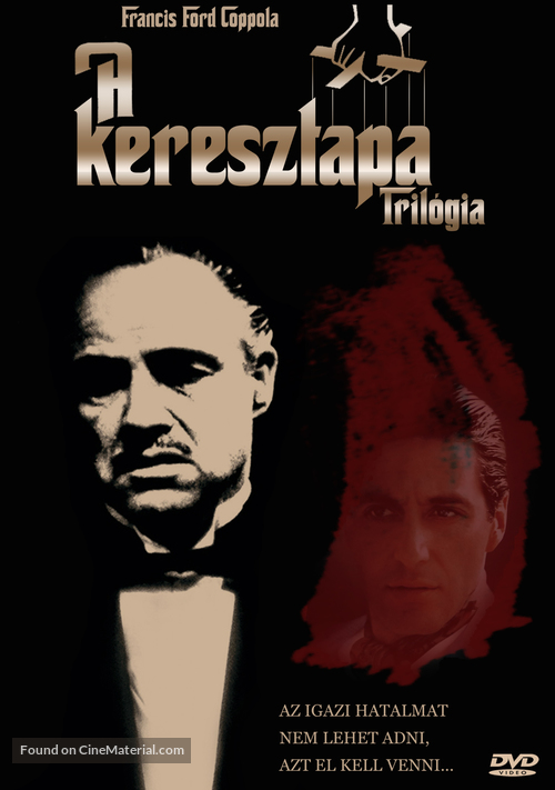 The Godfather - Hungarian DVD movie cover