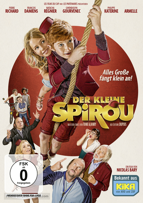 Le petit Spirou - German Movie Cover