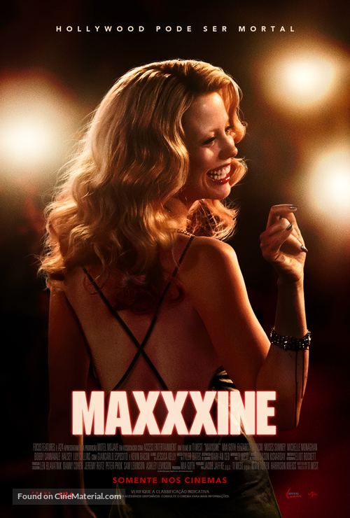 MaXXXine - Brazilian Movie Poster