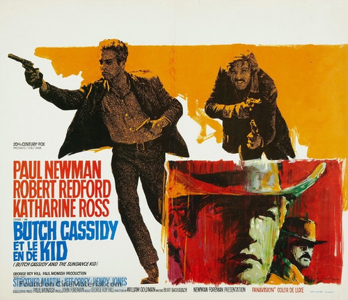 Butch Cassidy and the Sundance Kid - Belgian Movie Poster