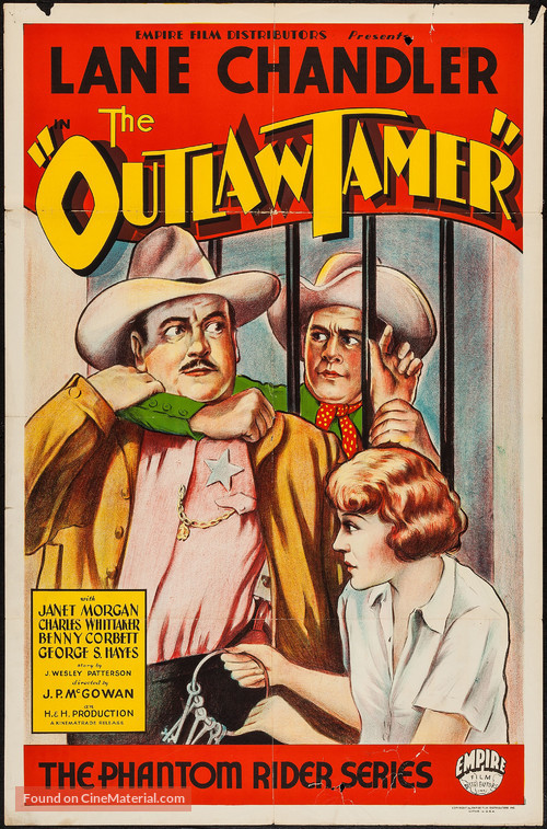 The Outlaw Tamer - Movie Poster