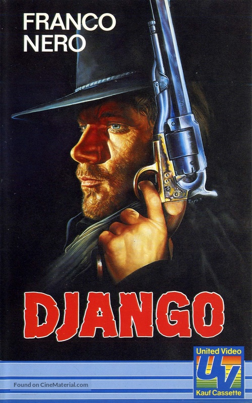 Django - German VHS movie cover