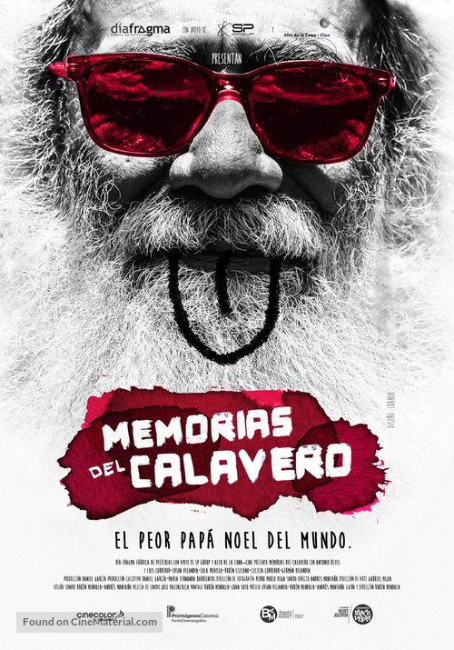 Memorias Del Calavero - Colombian Movie Poster