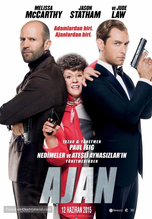 Spy - Turkish Movie Poster