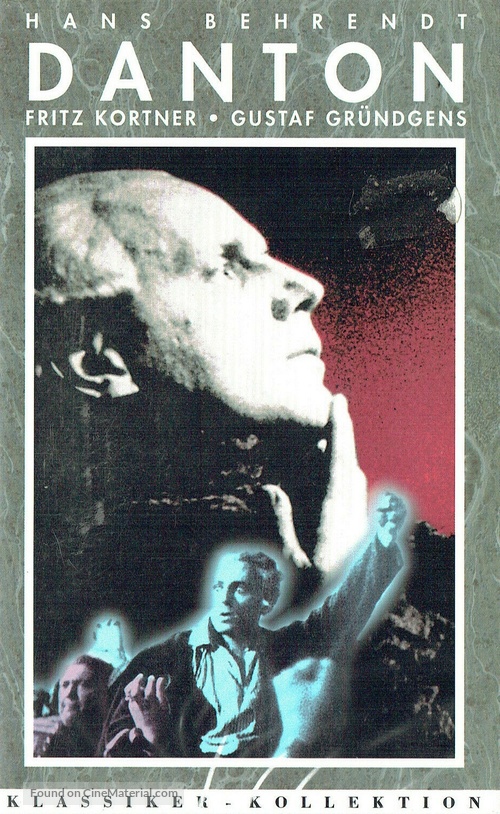 Danton - German VHS movie cover