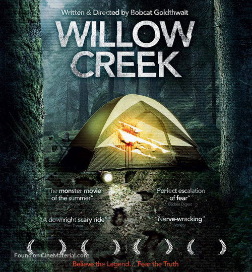 Willow Creek - Blu-Ray movie cover