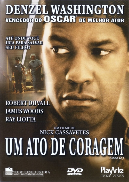 John Q - Brazilian DVD movie cover