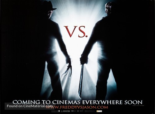 Freddy vs. Jason - British Advance movie poster