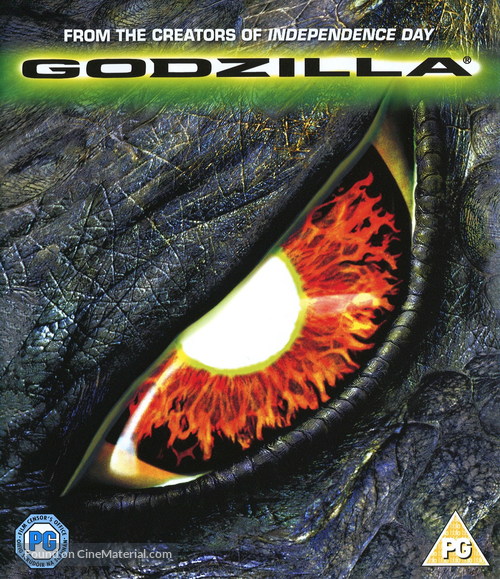 Godzilla - British Movie Cover