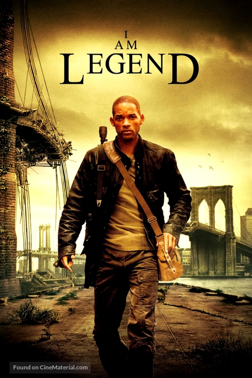 I Am Legend - DVD movie cover