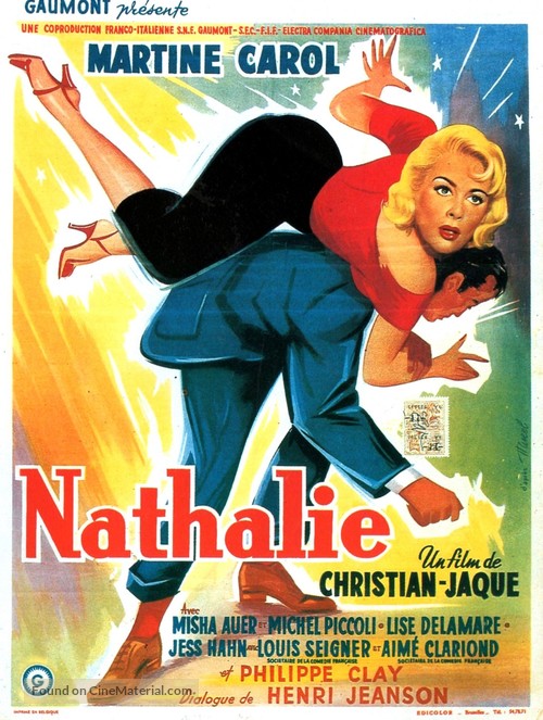 Nathalie - Belgian Movie Poster