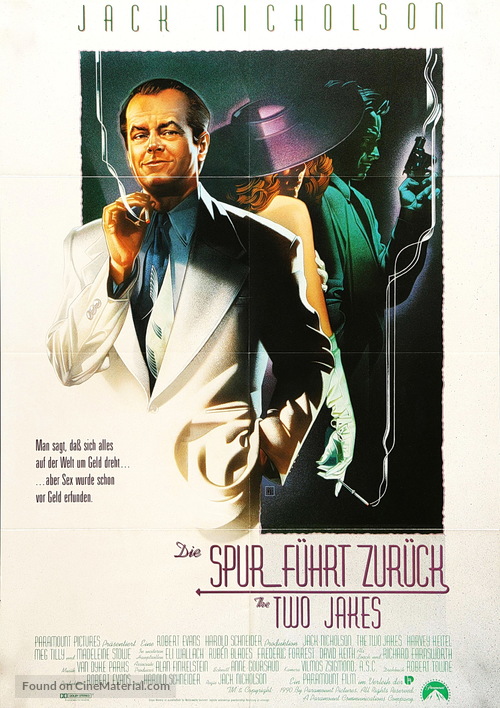 The Two Jakes - German Movie Poster