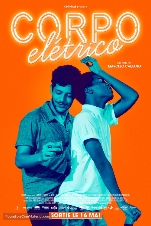 Corpo El&eacute;trico - French Movie Poster