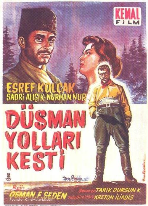 D&uuml;sman yollari kesti - Turkish Movie Poster