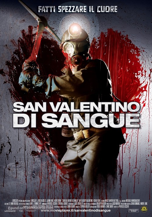 My Bloody Valentine - Italian Movie Poster