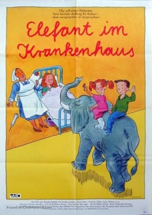 Ein Elefant im Krankenhaus - German Movie Poster