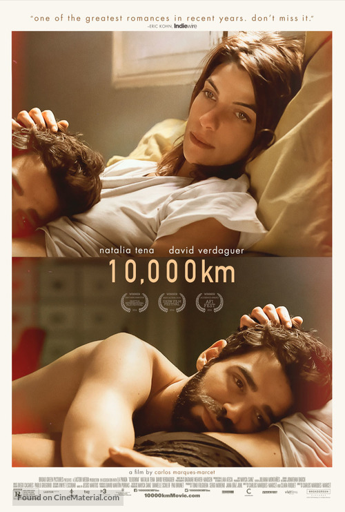 10.000 Km - Movie Poster