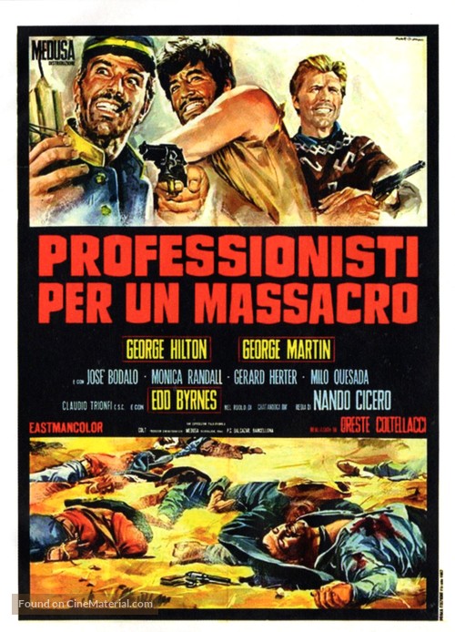 Professionisti per un massacro - Italian Movie Poster