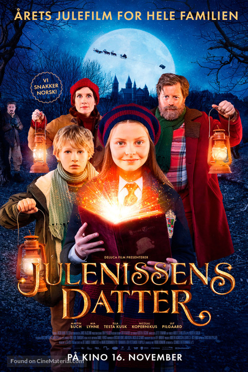 Julemandens Datter - Norwegian Movie Poster