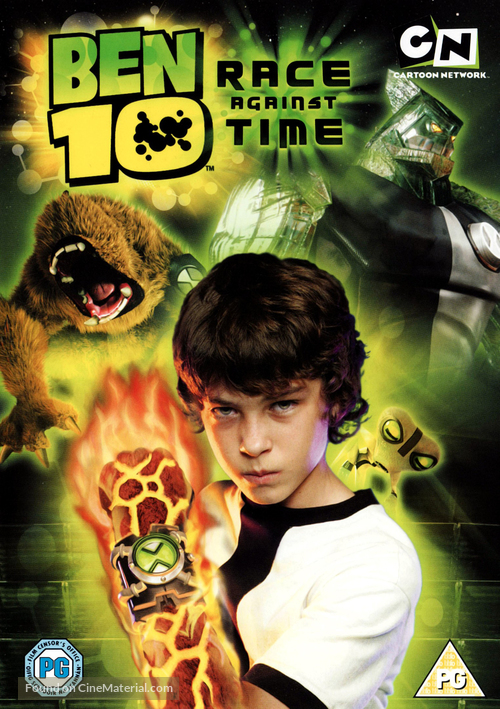 Ben 10: Race Against Time - British Movie Cover
