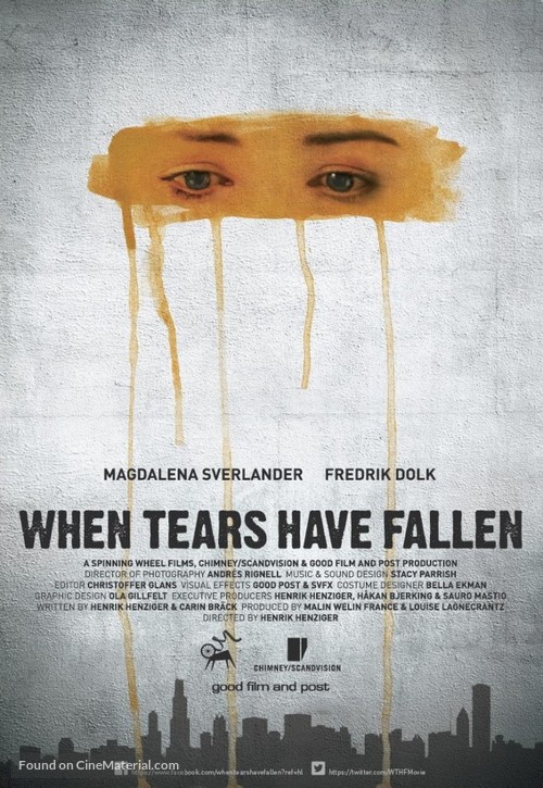 When Tears Have Fallen - Swedish Movie Poster