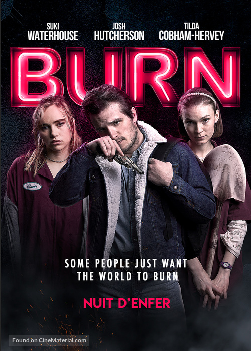 Burn - Canadian DVD movie cover