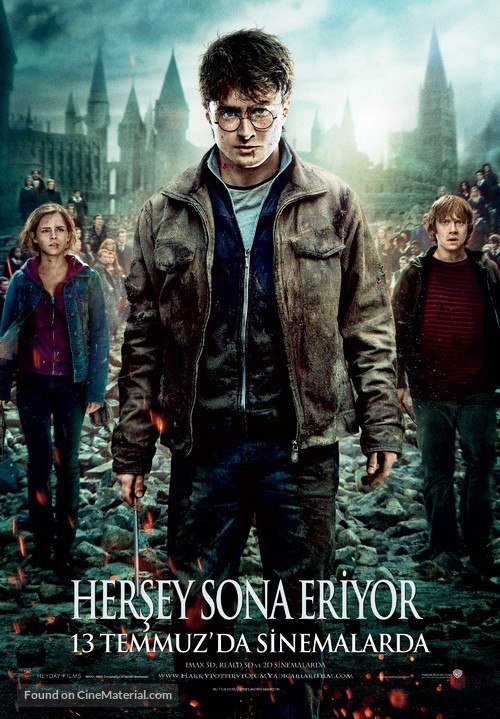 Harry Potter and the Deathly Hallows - Part 2 - Turkish Movie Poster