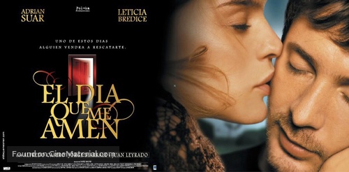 El d&iacute;a que me amen - Argentinian Movie Poster