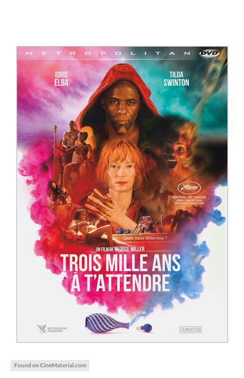 Three Thousand Years of Longing - French DVD movie cover