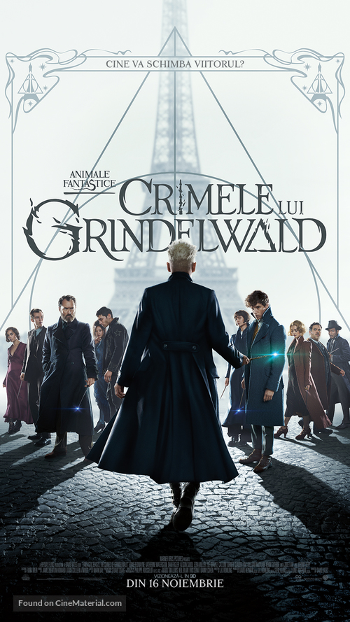 Fantastic Beasts: The Crimes of Grindelwald - Romanian Movie Poster