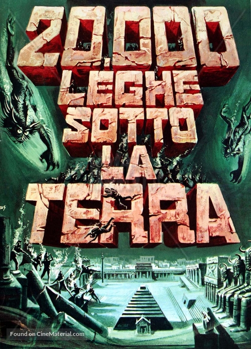 War-Gods of the Deep - Italian DVD movie cover