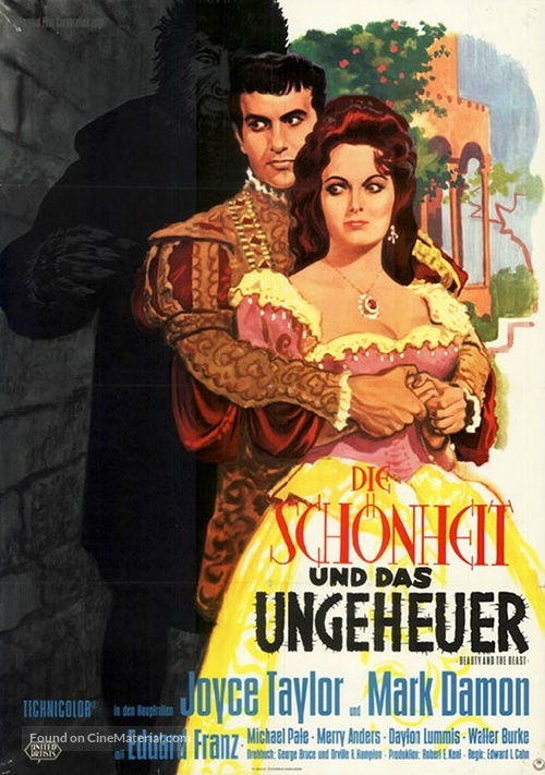Beauty and the Beast - German Movie Poster