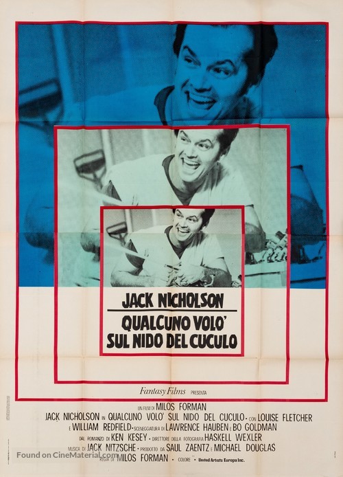 One Flew Over the Cuckoo&#039;s Nest - Italian Movie Poster