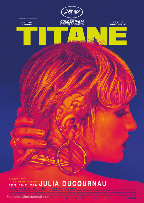 Titane - Dutch Movie Poster